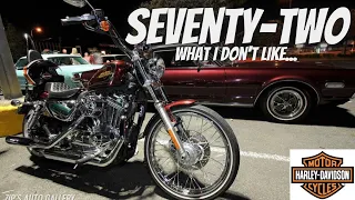 Harley Davidson Seventy Two - What I don't like