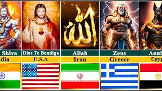 World Gods From Different Countries | Different Religion