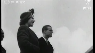 Princess Elizabeth at University Carnival in Hyde Park (1949)