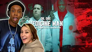 FIRST TIME HEARING Dr. Dre - Medicine Man ft Eminem REACTION | EMINEM WENT OFF YALL!!! 🔥😳