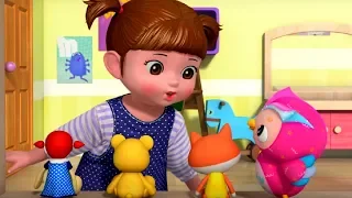 Уборка игрушек - Консуни песенка 3 - Clean Up Song - Kids Cartoon