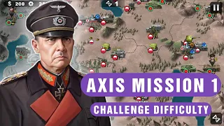 WORLD CONQUEROR: AXIS 1 CHALLENGE