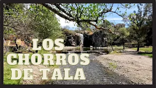 Cascada natural de agua termal/ los chorros💧🔥