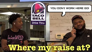 Fake Taco Bell Employee Prank!