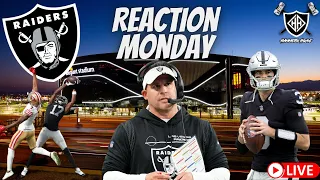 #Raiders Reaction Monday | Josh McDaniels Press Conference LIVE