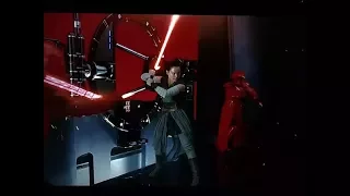 Kylo Ren/ Ben Solo and Rey vs the Praetorian guards full scene 1080p (Star Wars The Last Jedi 2017)