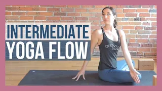 30 min Intermediate Yoga Flow - Minimal Cues Yoga