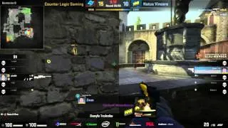 Zeus burns to lose round and map to CLG