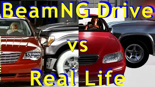 Crash test | Beamng drive vs Real life #2