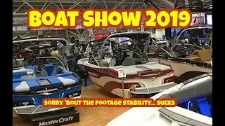 Boat show 2019 at the Minneapolis convention center