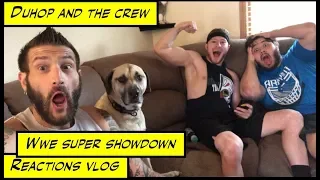 duhop WWE Super Showdown live reactions vlog