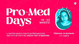 Lezione di Chimica: Le Isomerie | Pro-Med Days | Test Medicina