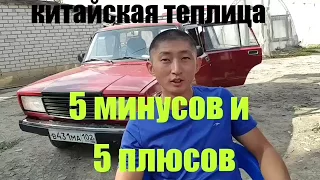 5 плюсов и 4+1Ваш МИНУСОВ Китайских ТЕПЛИЦ.