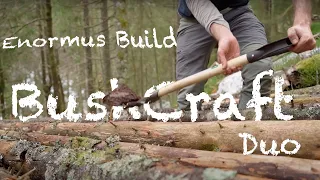 Bushcraft Build 2 Person Shelter Episode 1