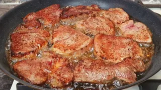 THAT'S HOW TO COOK MEAT! Your guests will be amazed! Tender BEEF that really melts in your mouth!
