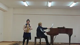 Конкурс им Ю. Н. Должикова 2024 Екатерина Акопян 9 лет (саксофон)