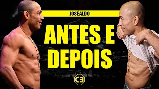 A transformação física de José Aldo rumo ao peso galo no #UFC 245