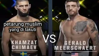 Khamzat chimaev petarung muslim yang di takuti.lebih ganas dari Khabib