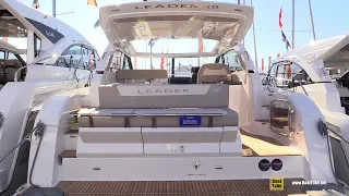 2019 Jeanneau Leader 40 Yacht - Deck and Interior Walkaround - 2018 Cannes Yachting Festival