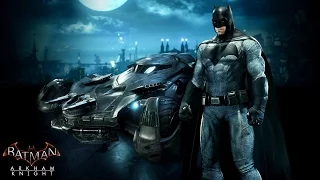 Batman: Arkham Knight - Batman V Superman Batmobile DLC Pack Free Roam Gameplay