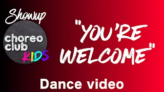 ShowUp Choreo Club KIDS // ERIK dances "YOU'RE WELCOME"