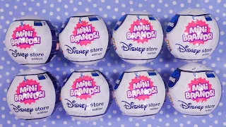 Opening Disney Store Mini Brands! Zuru 5 Surprise Blind Box Unboxing