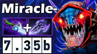 Божественная игра на Сларке от Миракла! - Miracle Slark 7.35 DOTA 2