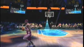 NBA Live 2005 Slam Dunk Contest Gameplay