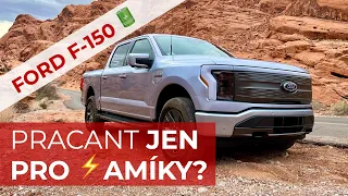 FORD F-150 Lightning Pickup Truck je pracant na baterky jenom pro Amíky? | BACINA.TV