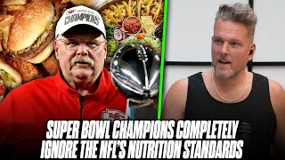 Chiefs Completely Ignore Every New Age Idea With The NFL's Nutrition Plans | Pat McAfee Reacts