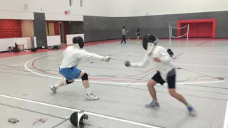 david crain leon paul pebble scoring box Epee Fencing