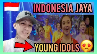 INDONESIA JAYA - LYODRA, TIARA, ZIVA, NUCA, MAHALINI, SAM, NOVIA BACHMID, AGSEISA | FILIPINO REACT