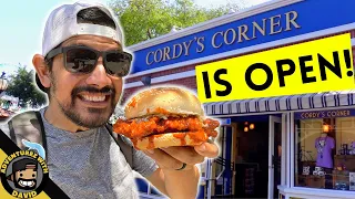 Cordy's Corner is OPEN! | More Knott's Berry Farm FOOD and Ghost Town FUN