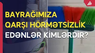 Azərbaycan bayrağı rəngində süpürgəni görün kimlər satırmış? - APA TV