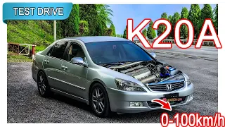 Part 1/2 | Honda Accord convert CL7 K20A 6MT | Malaysia #POV [Test Drive] [CC Subtitle]