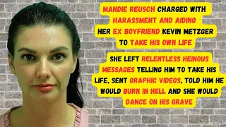 Pennsylvania Woman Mandie Reusch Charged with Harassment and Aiding EX To Take His Life