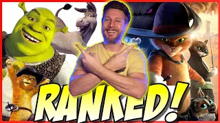 Shrek & Puss in Boots Movies Ranked!