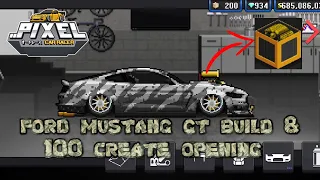 PIXEL CAR RACER - $10,000,000 FORD MUSTANG GT & 100 CRATES!!!