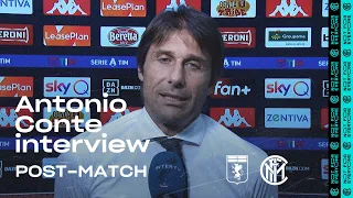 GENOA 0-3 INTER | ANTONIO CONTE EXCLUSIVE INTERVIEW: "We are doing some very good things" [SUB ENG]