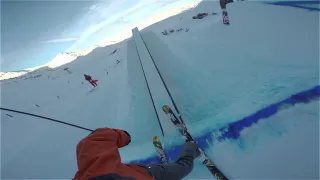 Jesper Tjäder's GoPro view at SFR Freestyle tour