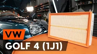 Как заменить воздушный фильтр двигателя на VW GOLF 4 (1J1) [ВИДЕОУРОК AUTODOC]