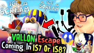 VALLON Coming In IS7 Or IS8 To Escape From ROD'S FACTORY! | Ice Scream 7 Gameplay Teaser