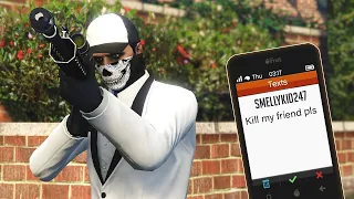 I became a Personal Hitman for Random Players Online (GTA 5)