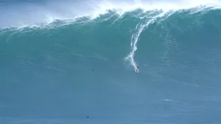 Justine Dupont Getting Barreled at Jaws - One of the best barrels of the day on January 16th, 2021!