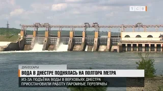 Вода в Днестре поднялась на полтора метра