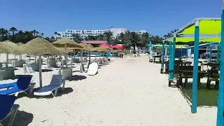 Відкриття сезону. Пляж Le Zenith [Вигляд з пляжу] *** Tunisia, Hammamet - 2018 ***