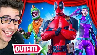 FIZ UM CONCURSO DE OUTFIT VALENDO V-BUCKS NO FORTNITE!!