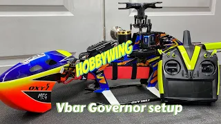 How To Setup Vbar Governor With A Hobbywing ESC!