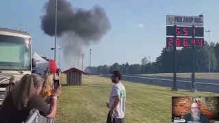 Reaction to Jet car crash