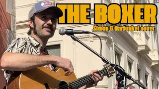 Nick Lazzarini - THE BOXER (Simon & Garfunkel cover) - BUSKER live in Italy